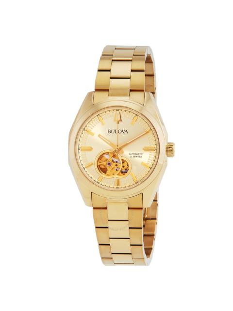 Other Designers Bulova Surveyor Automatic Champagne Dial Men's Watch 97A182