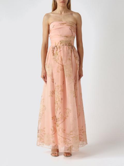 Max Mara Studio Max Mara Studio Women Silk Dress With Floral Motif Max Mara Studio