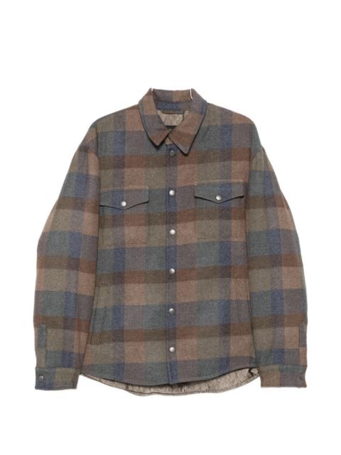 Etro Etro Men Wool Checked Shirt