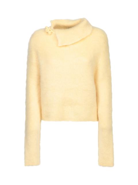 JACQUEMUS Turtleneck Striped Jumper