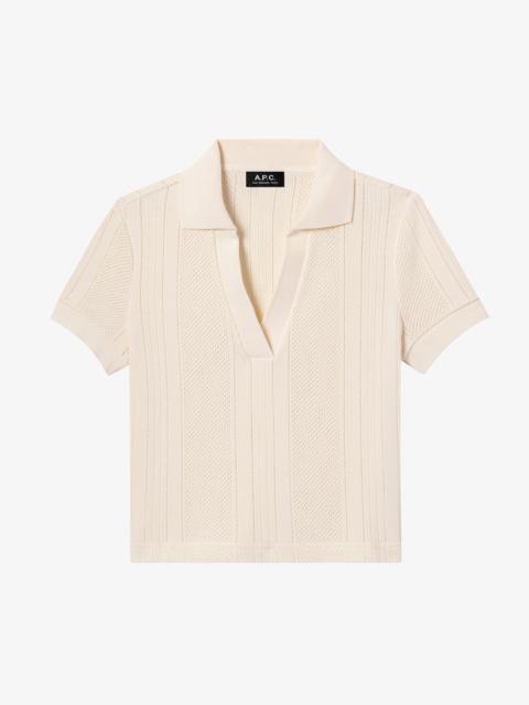 A.P.C. OPHÉLIA POLO SHIRT