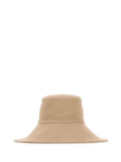 Miu Miu Miu Miu Women Beige Cotton Bucket Hat