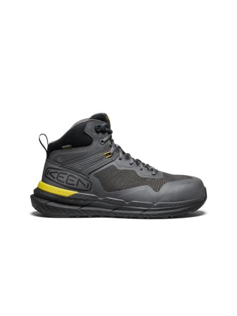 KEEN Men's Synchro Waterproof Work Boot (Carbon Toe)