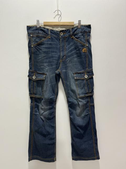 Other Designers Vintage - JAPANESE RUGSTORES CARGO DISTRESSED JEANS