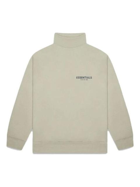 ESSENTIALS Fear of God Essentials FW20 Mock Neck Sweatshirt 'Moss' FOG-FW20-296