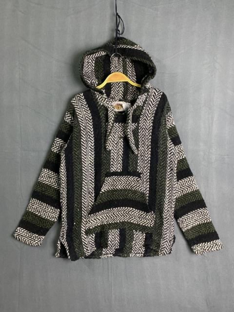 Other Designers Rare Vintage Earth Ragz Baja Mexican Drug Rugs Hoodie