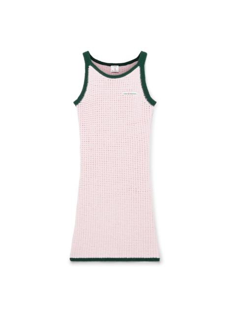 CASABLANCA Cotton Mouliné Tank Dress