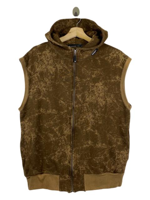 Other Designers Japanese Brand - TMCA TIE-DYE DESIGN SLEEVELESS HOODIE