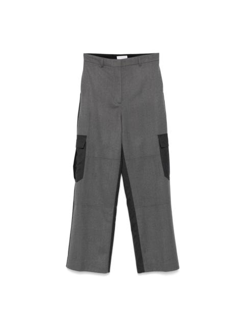 Stella McCartney Mixed Flannel Trousers