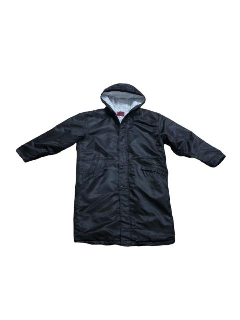 Other Designers Tultex × Vintage - Tultex Usa Raincoat Parka Lining Fur/Fleece Hoodie