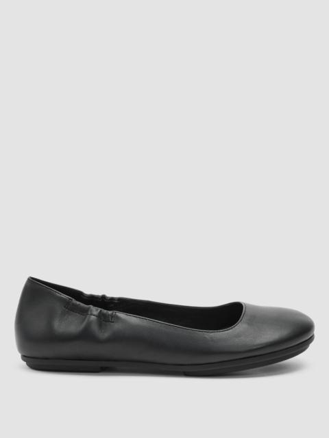 EILEEN FISHER Fosse Leather Ballet Flat