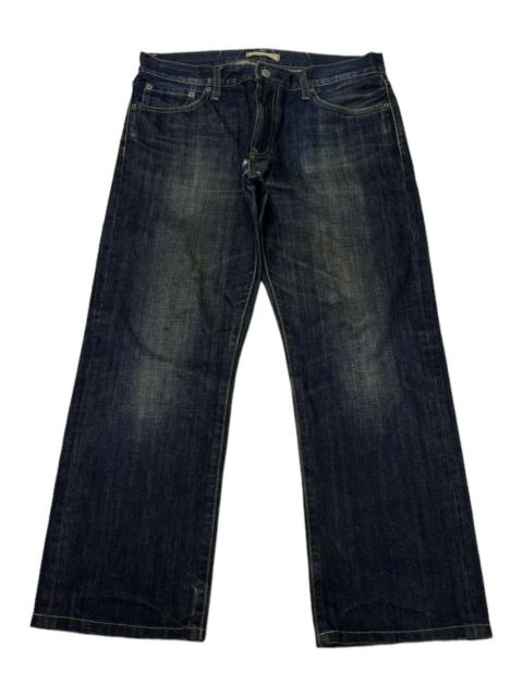 Other Designers VINTAGE UNIQLO BLUE DISTRESS BAGGY DENIM JEANS