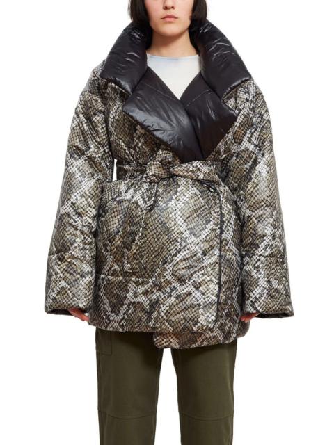 Other Designers 🔥 SOLD OUT 🔥 sleeping bag Norma Kamali reversible snake skin