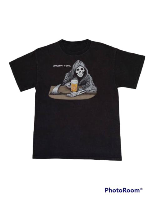 Other Designers Skulls - 🔥🎊Steals🎊 Vtg Skulls Grave Digger T Shirt🔥🔥