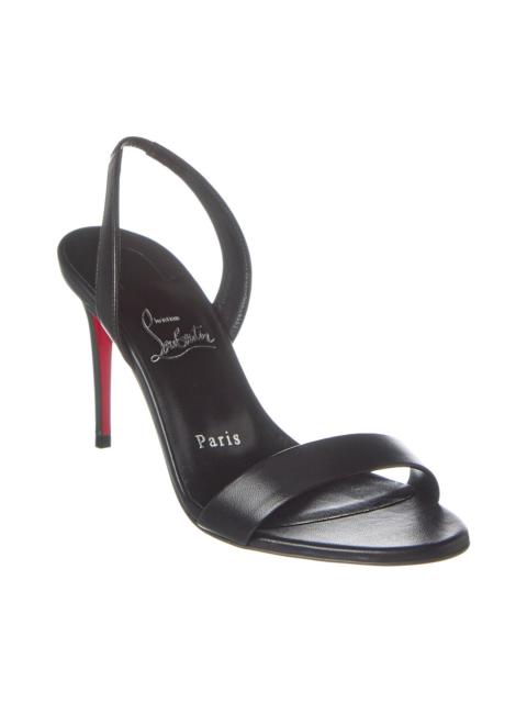 Christian Louboutin Christian Louboutin O Marylin 85 Leather Slingback Sandal