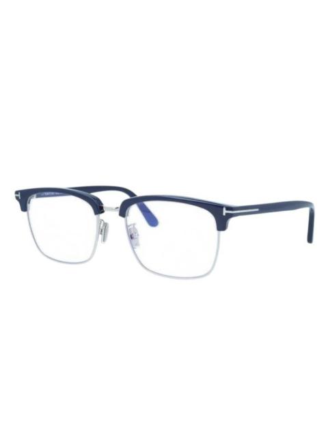 TOM FORD Tom Ford Blue Light Block Square Men's Eyeglasses FT5801-F-B 090 56
