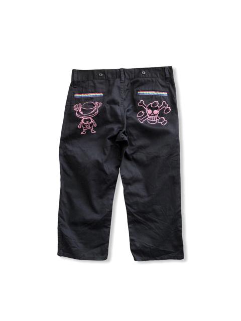 One Piece Cartoon Anime Cropped Pant