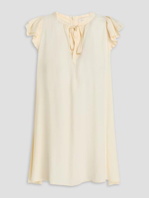Zimmermann Ruffled crepe top
