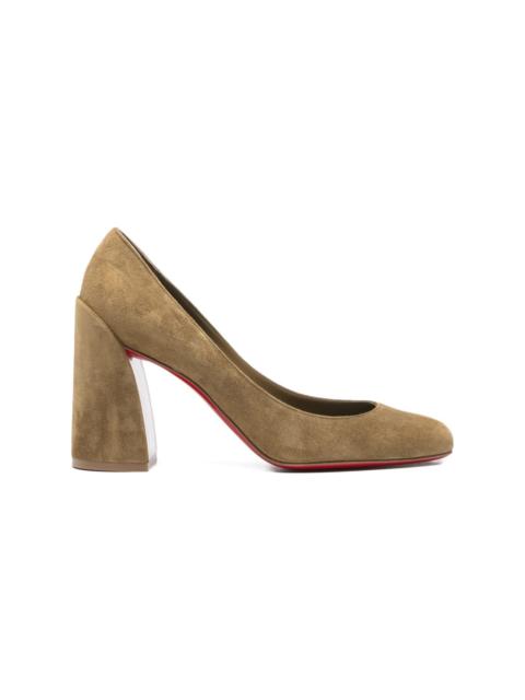 Christian Louboutin Miss Sab Suede Leather Pumps
