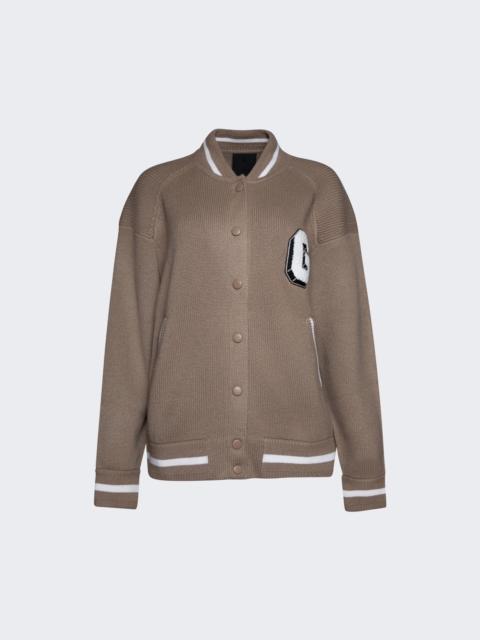 Givenchy Varsity Bomber Jacket Beige