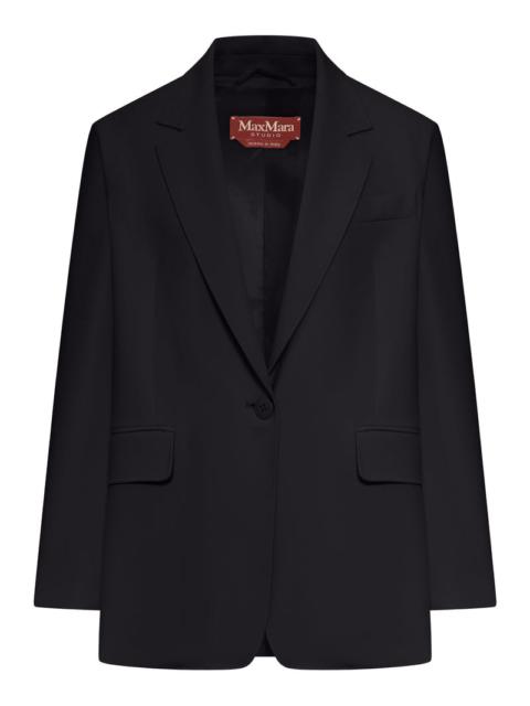 Max Mara Studio Max Mara Studio Women Single-Breasted Cady Blazer