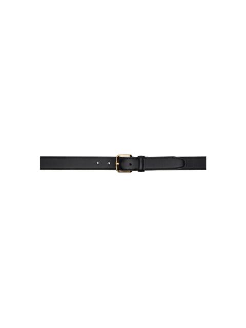 The Row Black Classic Belt