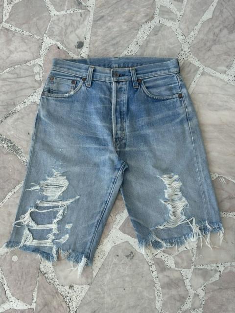 Levi's Levis 501 Vintage Ripped Denim Shorts