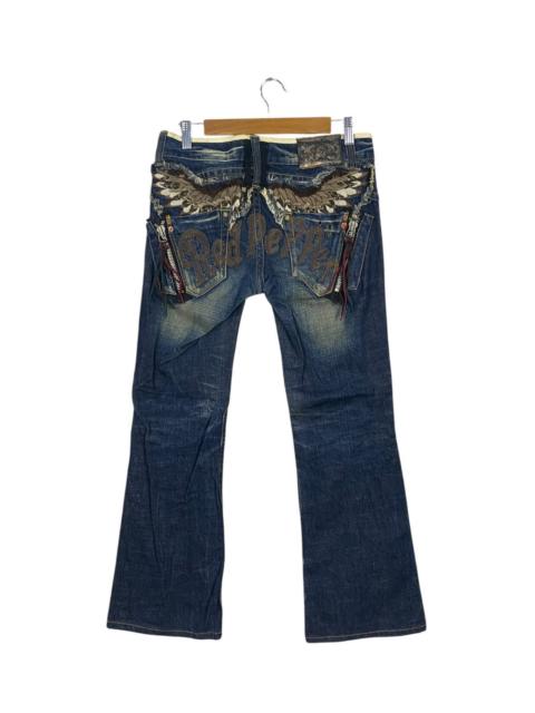 Other Designers Japanese Brand - Japanase brand red peppers flared denim very rare