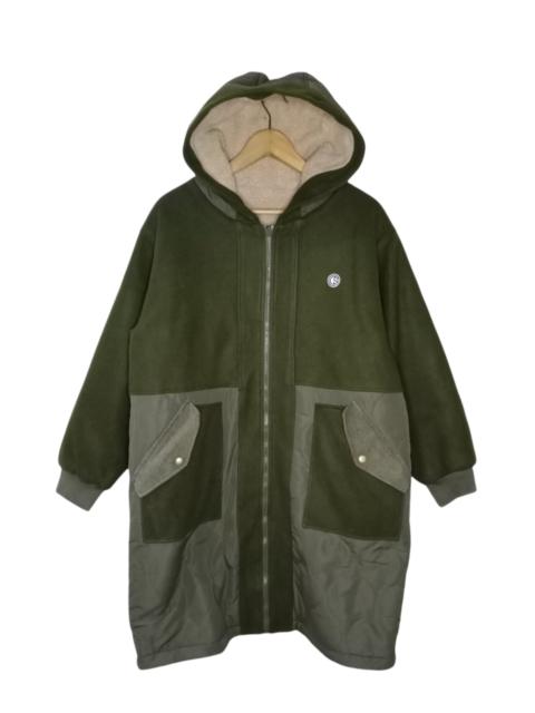 Other Designers Japanese Brand - Cube Sugar Reversible Fleece Long Jacket Nice Design