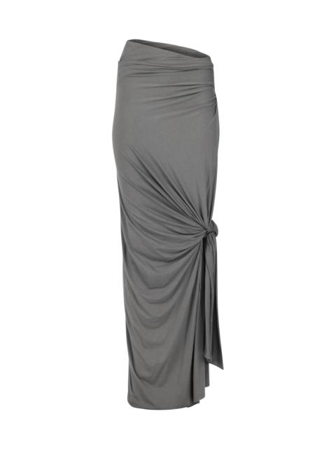 entire studios LUMIERE SCARF SKIRT DEEP GREY