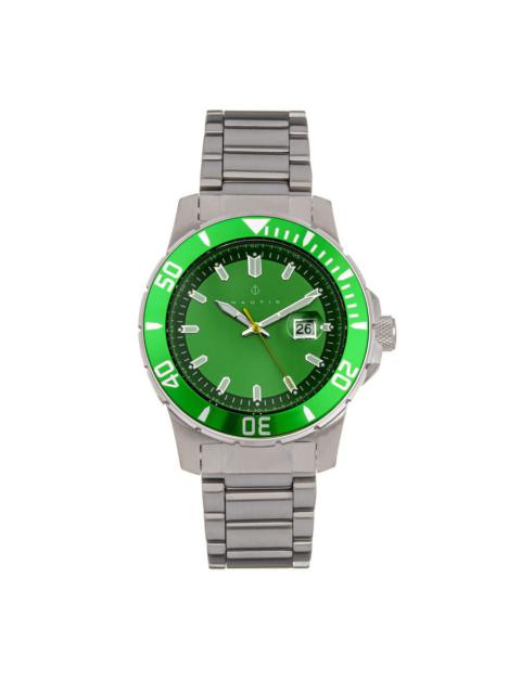Other Designers Nautis Admiralty Pro 200 Quartz Green Dial Men's Watch GL2008-F