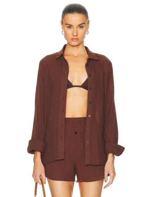 ÉTERNE Jolene Button Down Top