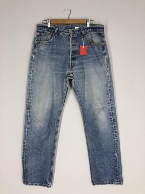 Other Designers Vintage - 80s Ripped Distressed Levi's 501 Jean Denim size 34