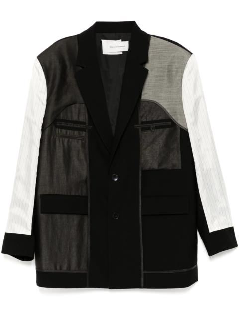 FENG CHEN WANG patchwork blazer