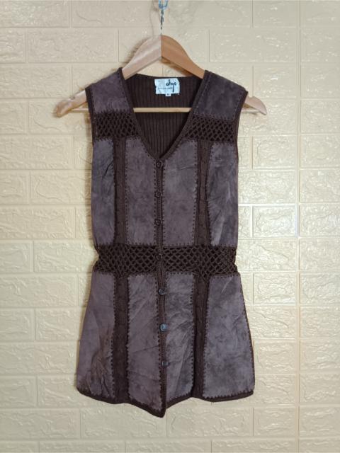 Other Designers Japanese Brand - Aiyo Leather Vest