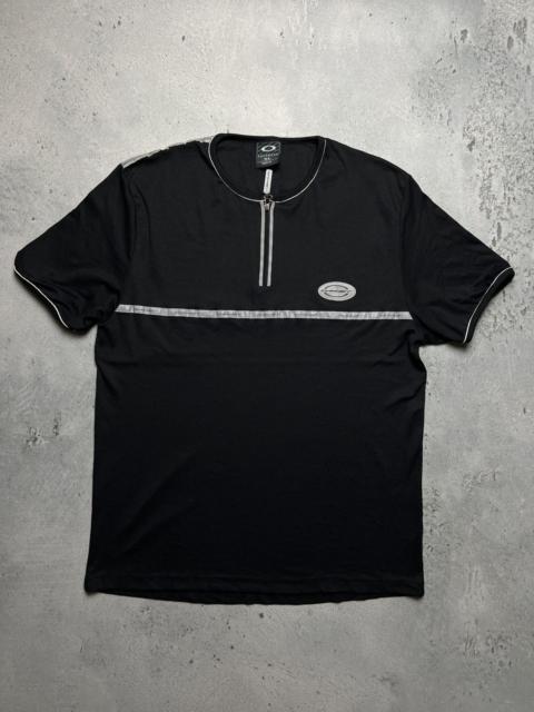 OAKLEY Oakley Softwear Sportswear Half Zip Jersey Vintage Y2K