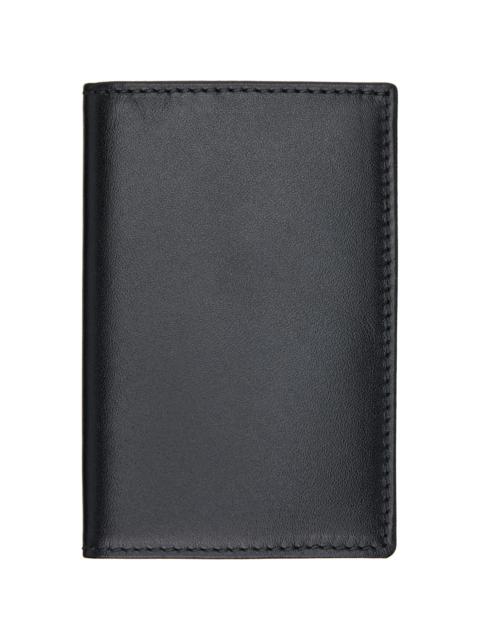 Black Classic Leather Line Wallet