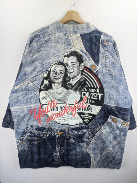 Other Designers Vintage - Steals🔥Vintage Kimono Denim Classic Singer