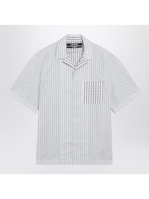 JACQUEMUS Jacquemus Romarin Short-Sleeve Cotton Shirt Men