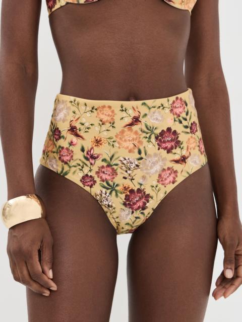 Agua by Agua Bendita Magenta Paramo Bikini Bottoms