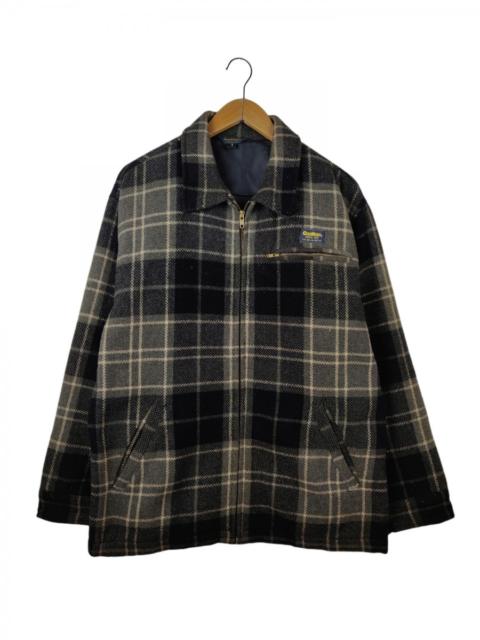 Other Designers Casual Jacket - Genuine Article Checked Jacket Zipper Coat