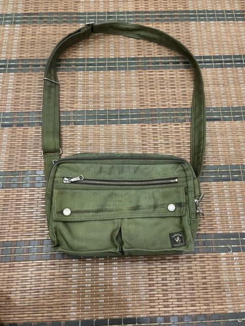 PORTER Porter International Stain & Worn Messenger Bag
