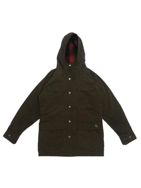 THE FLAT HEAD Vintage The Flat Head Red Tartan Lined Mountain Jacket