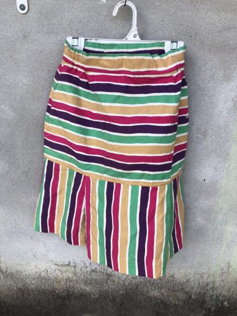 Other Designers Givenchy × Vintage - Givenchy Multi Color Vintage Skirt