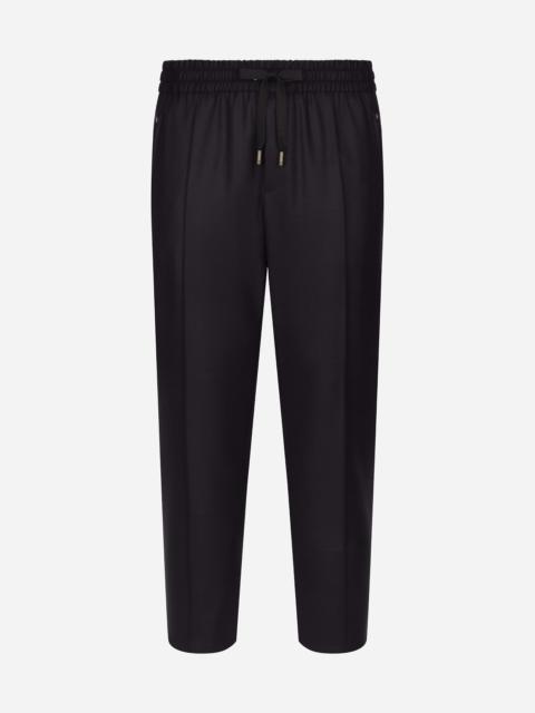 Dolce & Gabbana Wool jogging pants