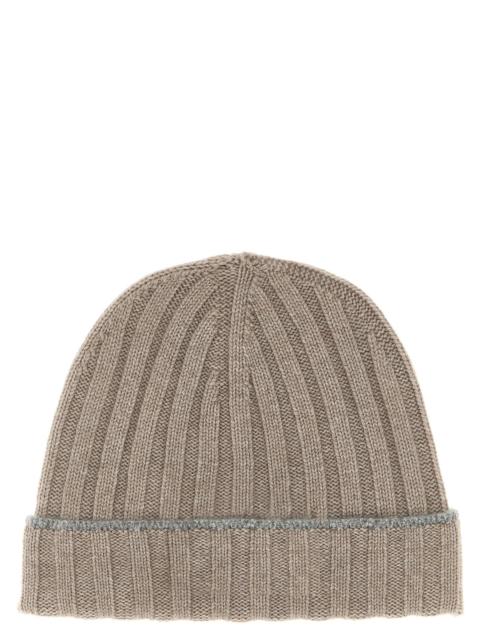 Brunello Cucinelli Brunello Cucinelli Men Cashmere Turn-Up Beanie