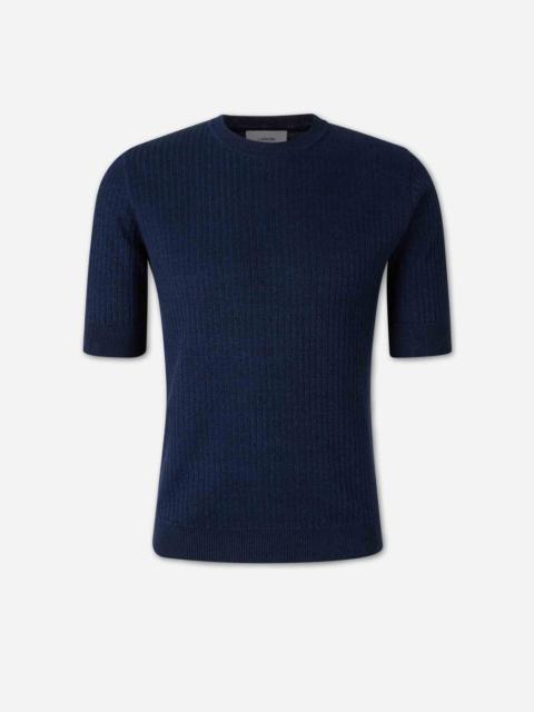 LARDINI LINEN KNIT T-SHIRT