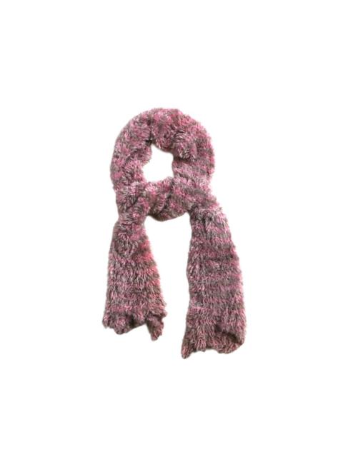 Other Designers Striped Glitter Muffler