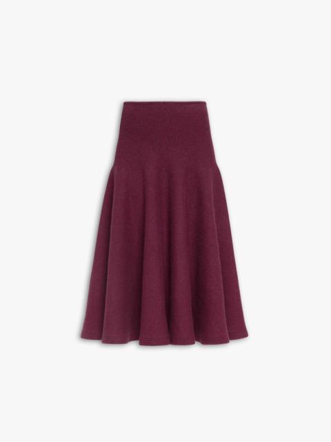Alaïa CASHMERE KNIT FLARE SKIRT