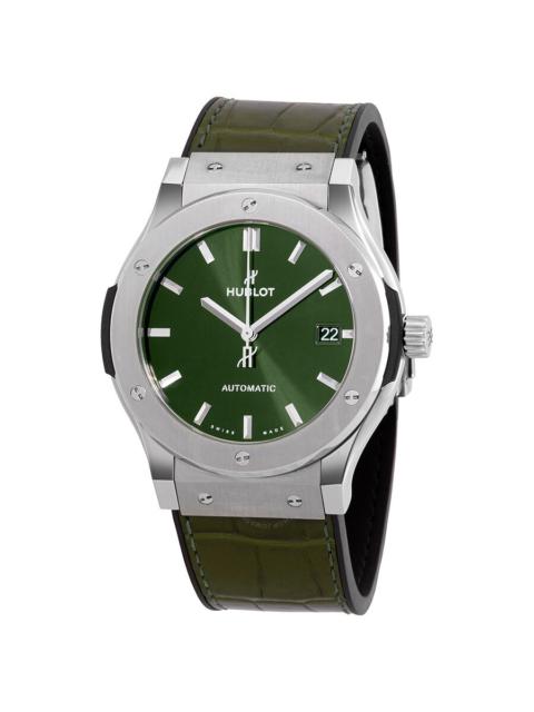 Hublot Hublot Classic Fusion Automatic Green Dial Men's Watch 511.NX.8970.LR